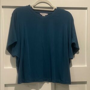 Athleta Elemental Tee in Dark Sardinia Blue